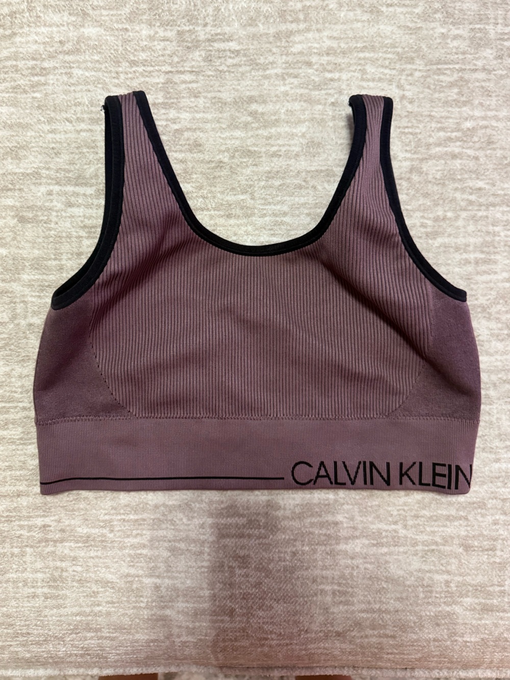 Calvin Klein Ribbed Sports Bra
